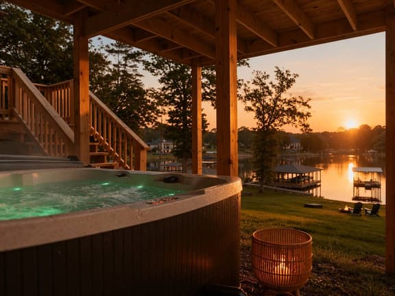 Lakefront, Indoor Slide, Hot Tub, Game Room, Dock - Image 1